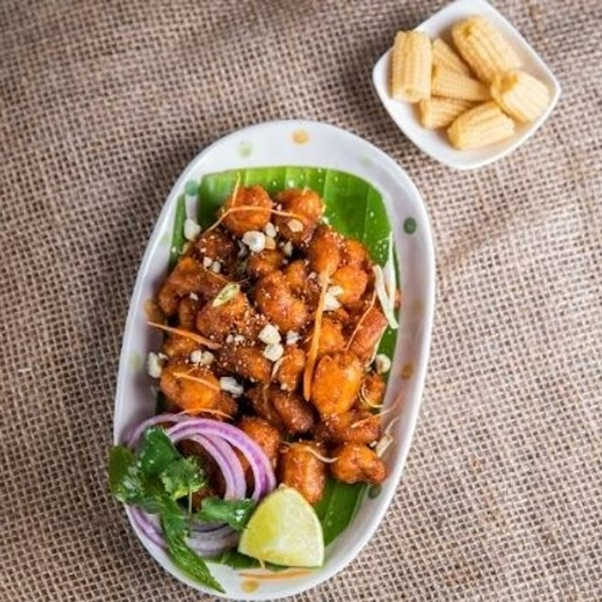 Karam Podi Babycorn