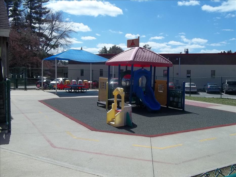 Infant, Toddler, and Discovery Preschool Playground