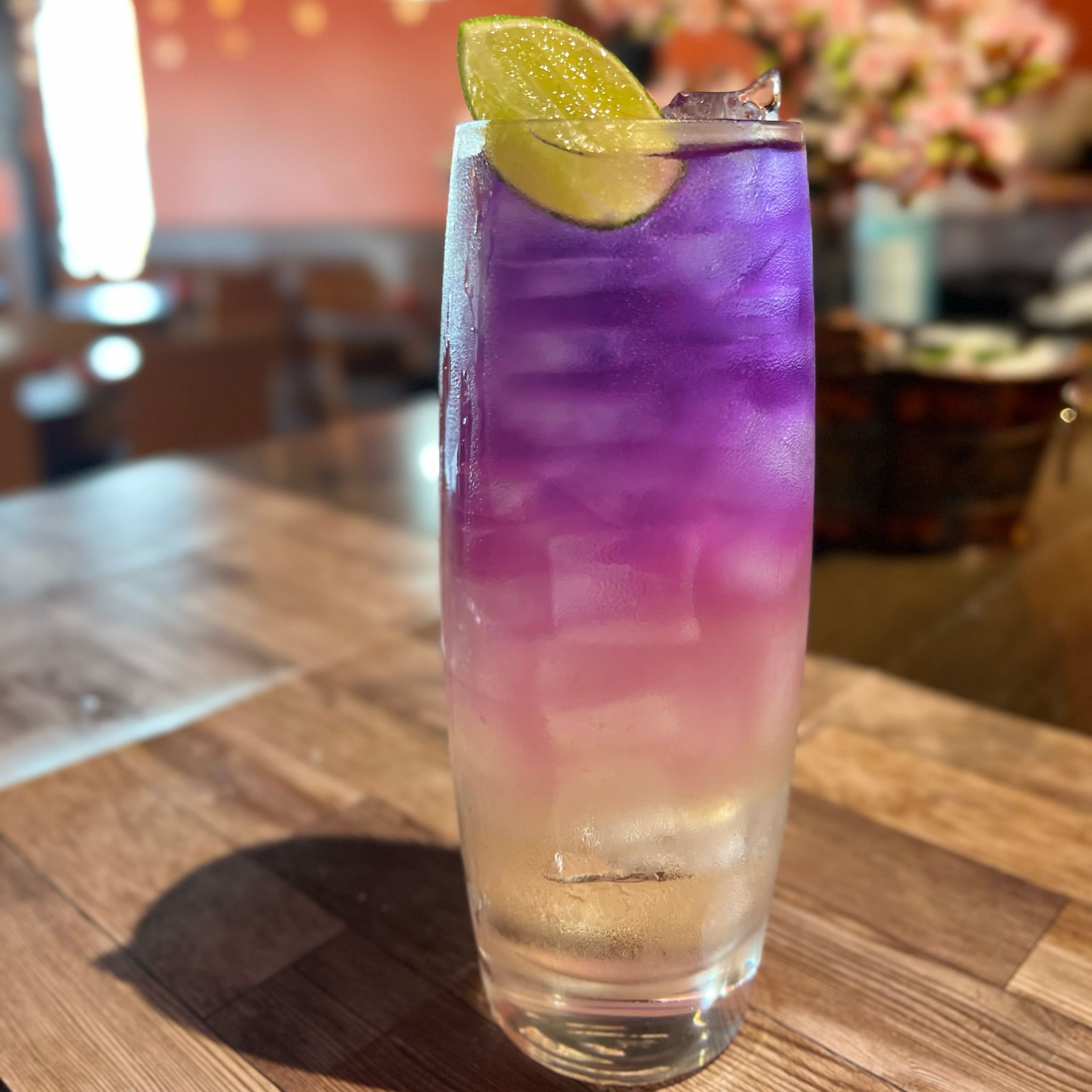 Blue Lemongrass Tea Lemonade
