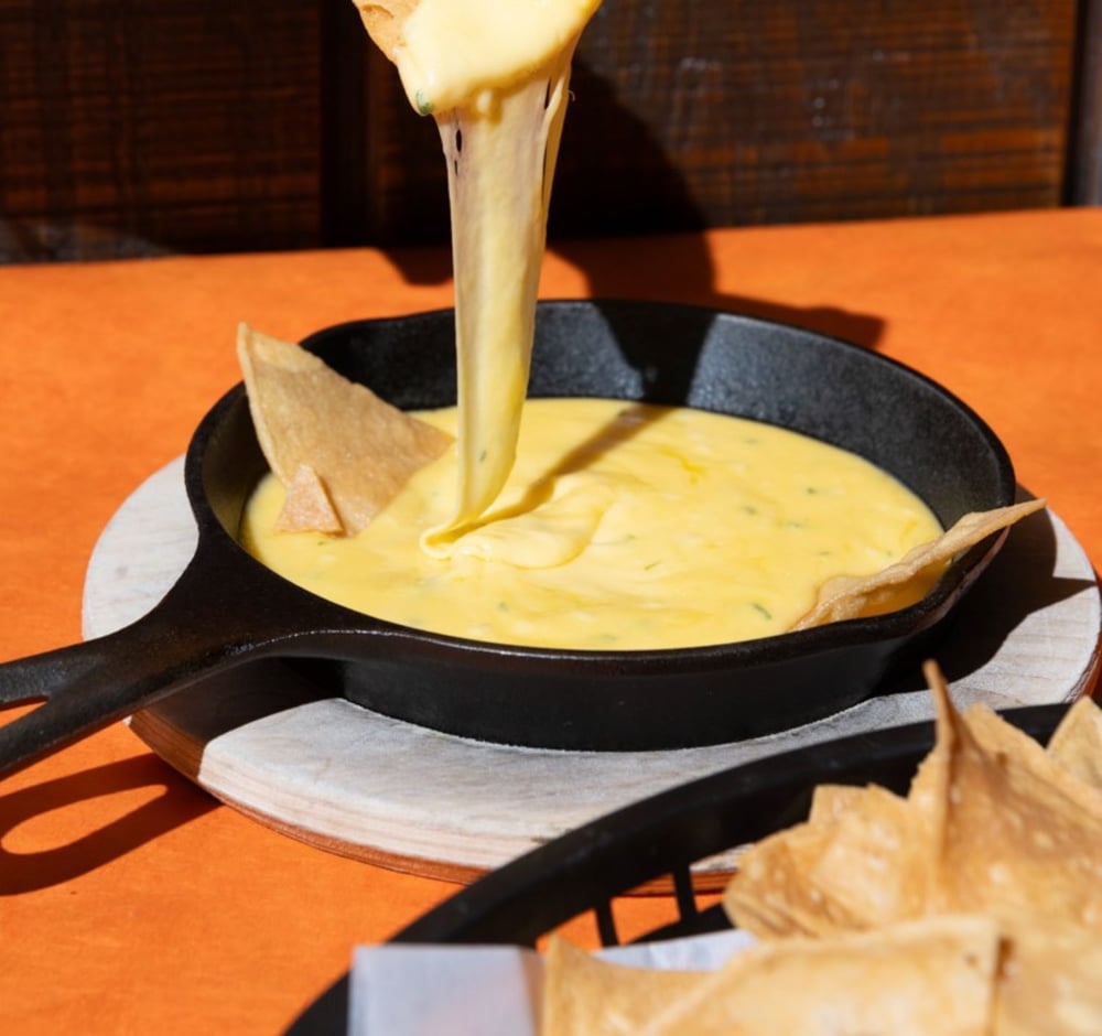 Queso Fundido With Chips