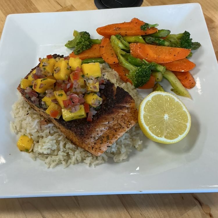 Pan Seared Atlantic Salmon