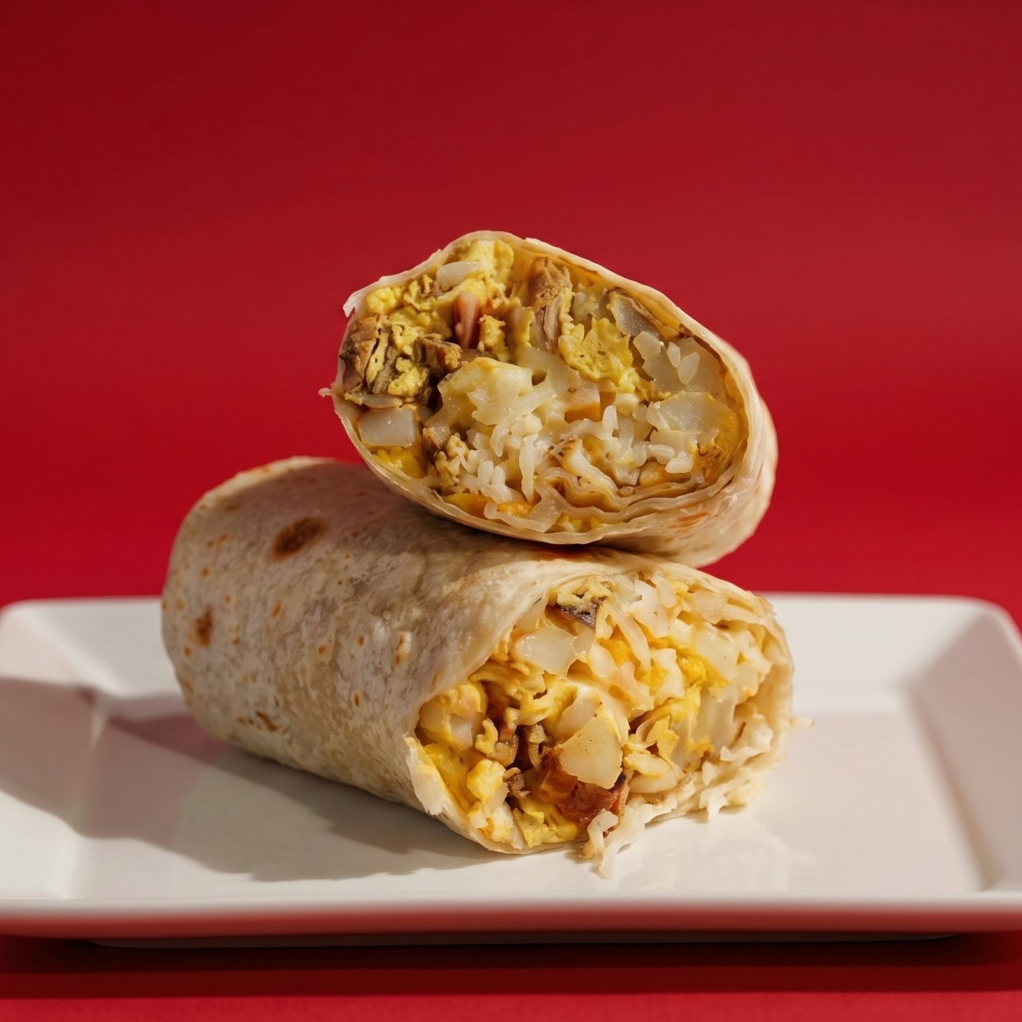 Sausage Breakfast Burrito