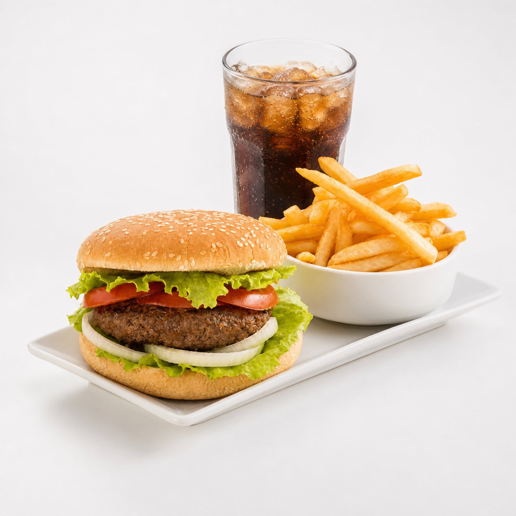 Beef Burger Combo