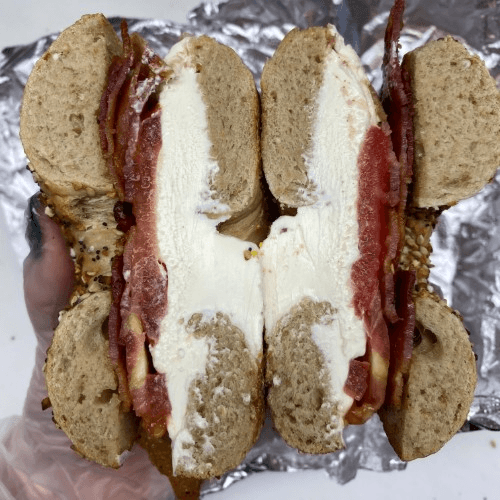 Bagel with Meat & CC