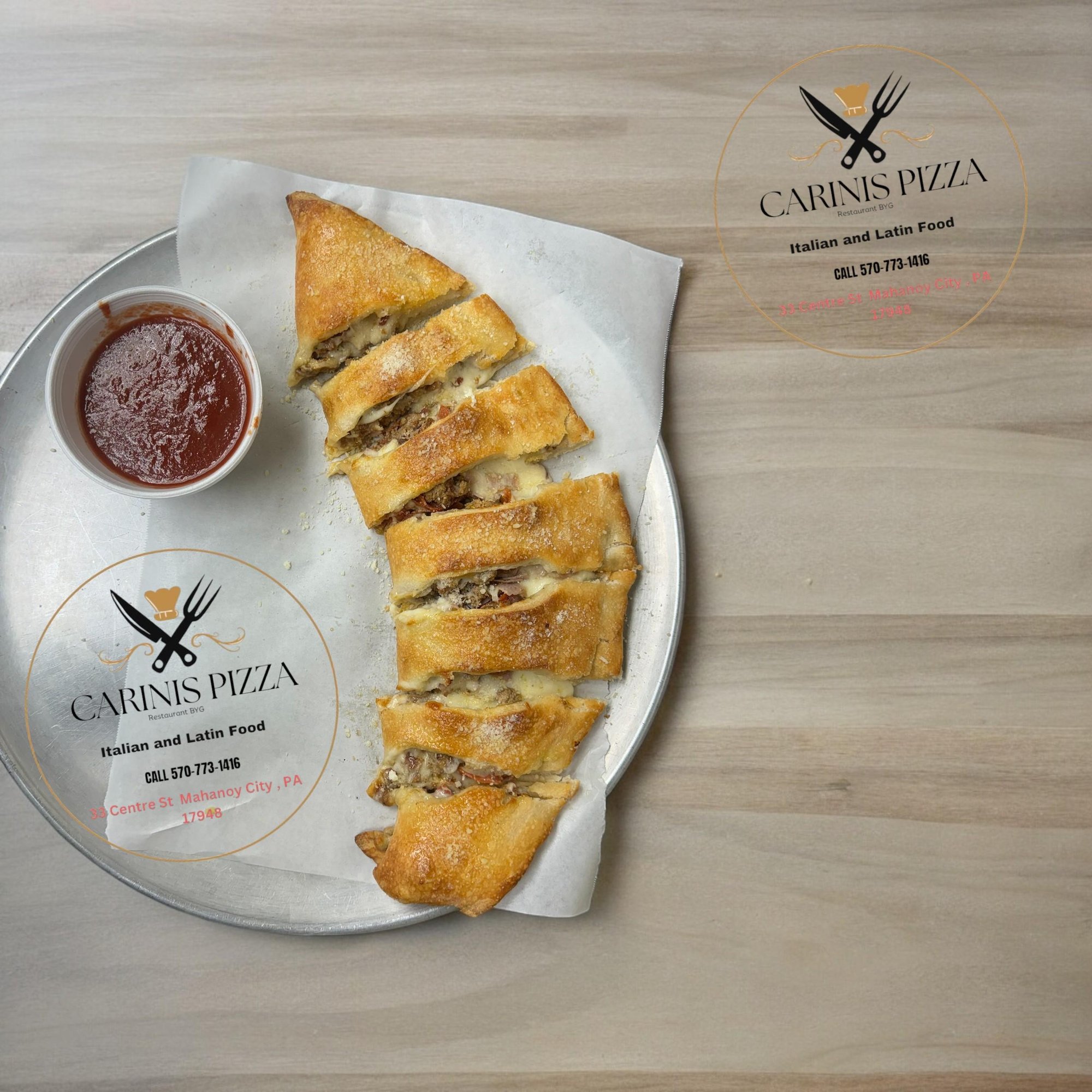 Chicken Parm Stromboli