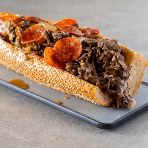 Honeyroni Cheesesteak