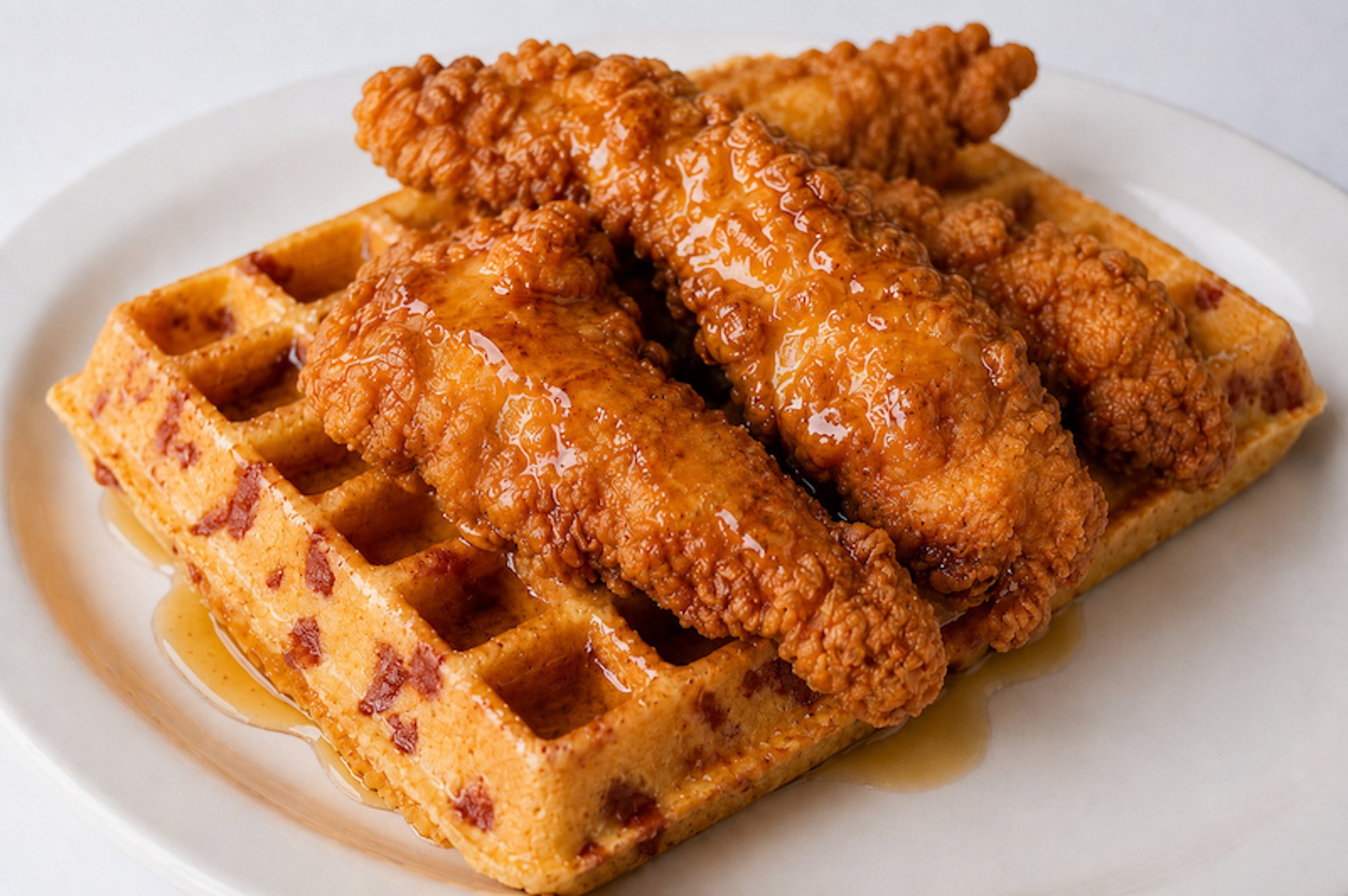 Fried Chicken & Bacon