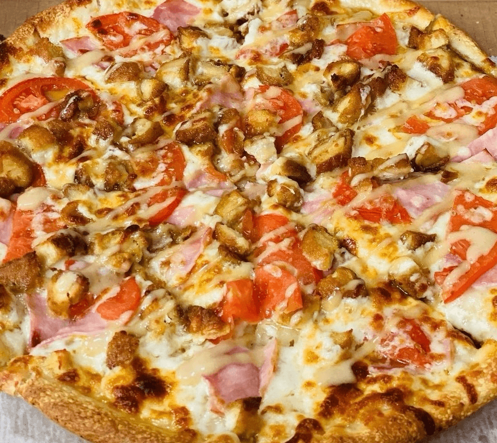 Chicken Cordon Bleu Pizza