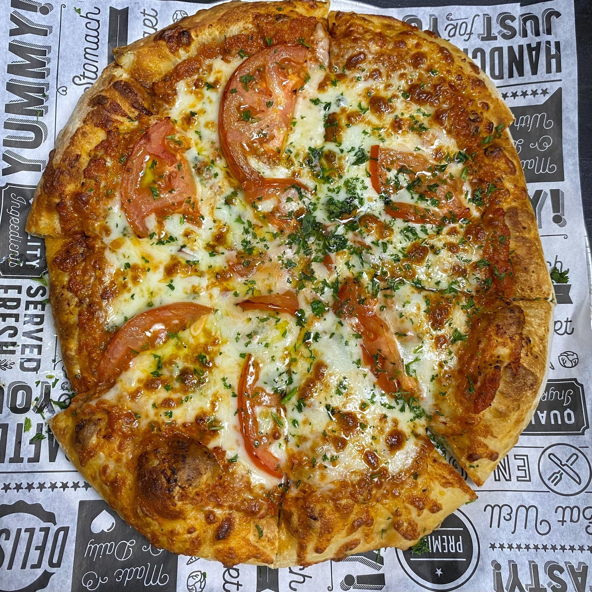 Margherita Neapolitan pizza