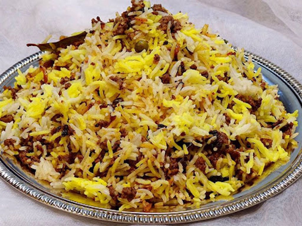 Mutton Keema Biryani
