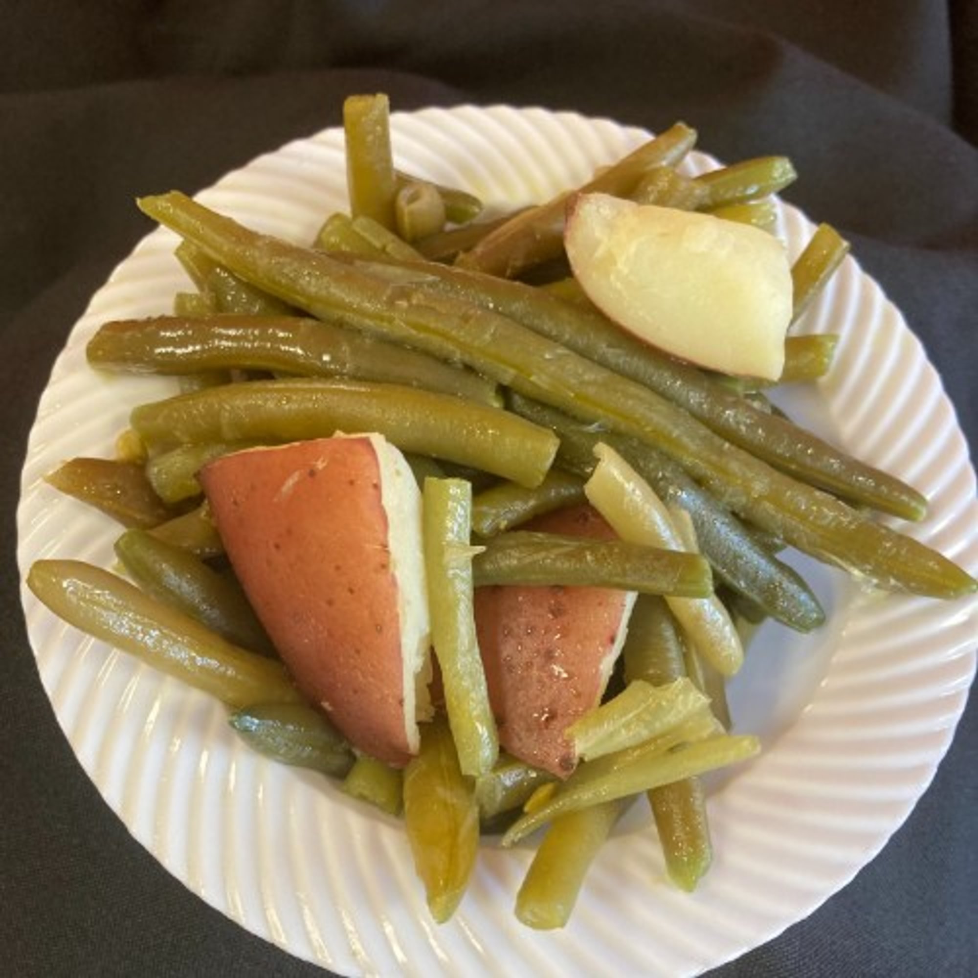 Green Beans with Potato