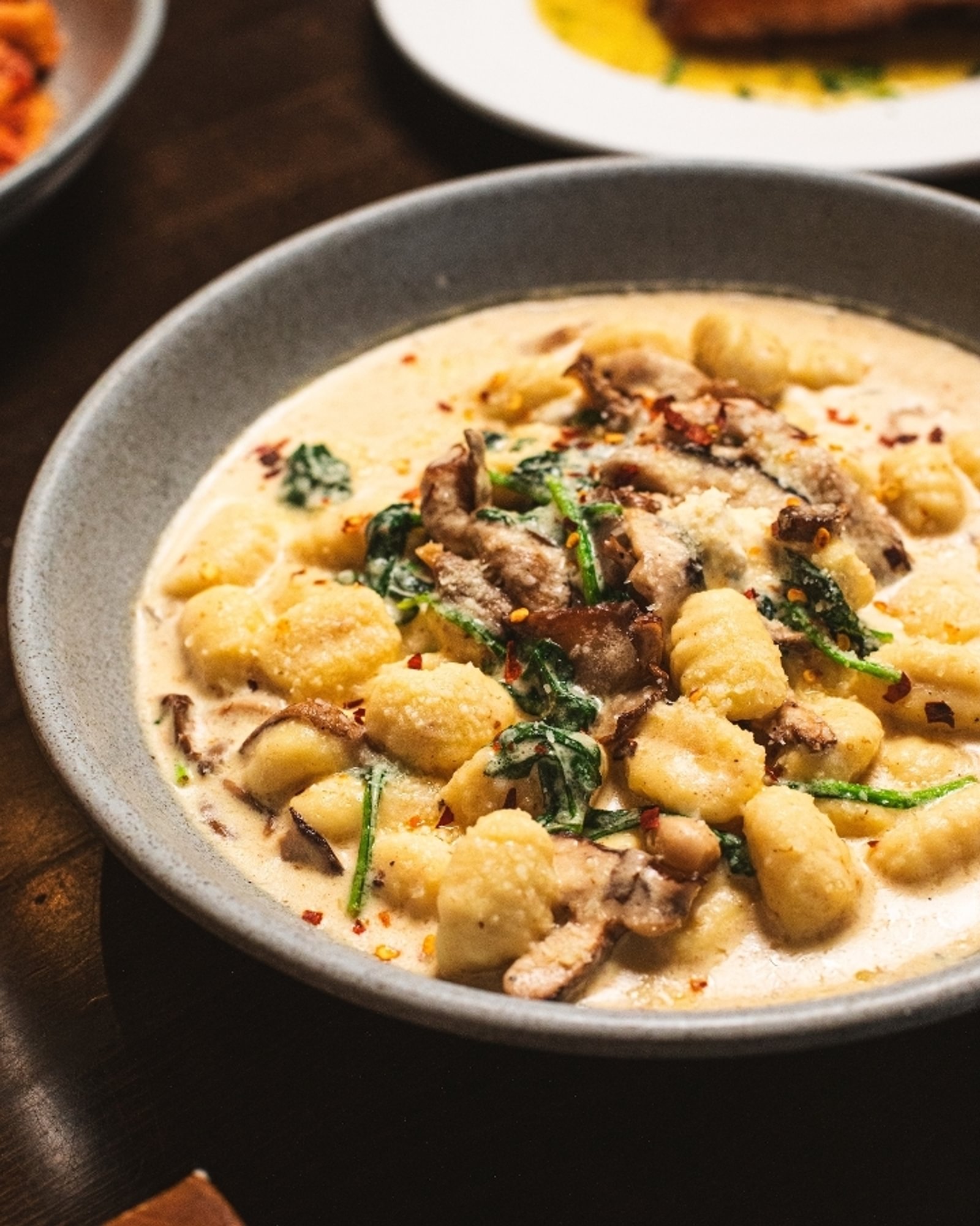 Creamy Mushroom Gnocchi