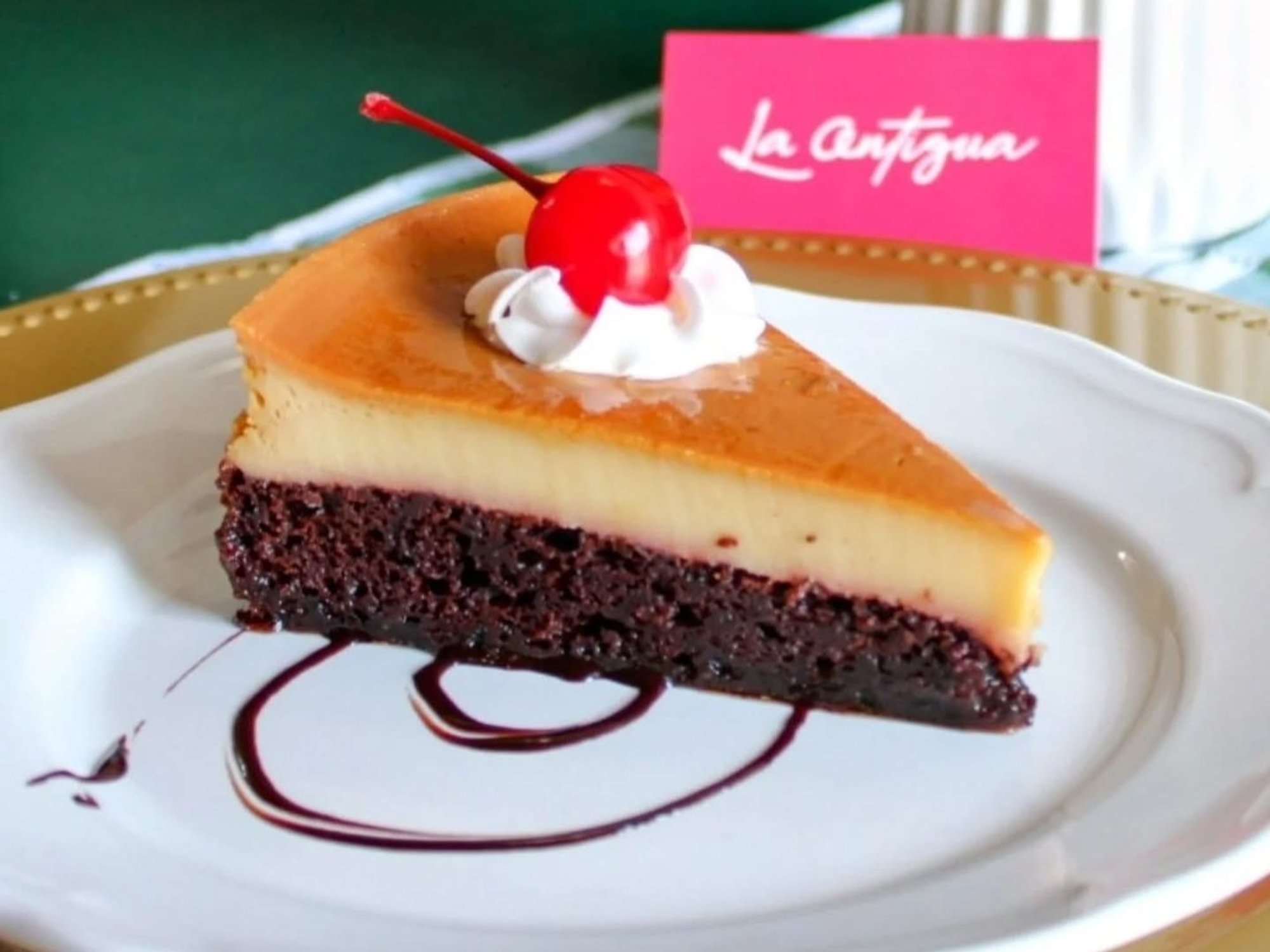 Chocoflan Porcion