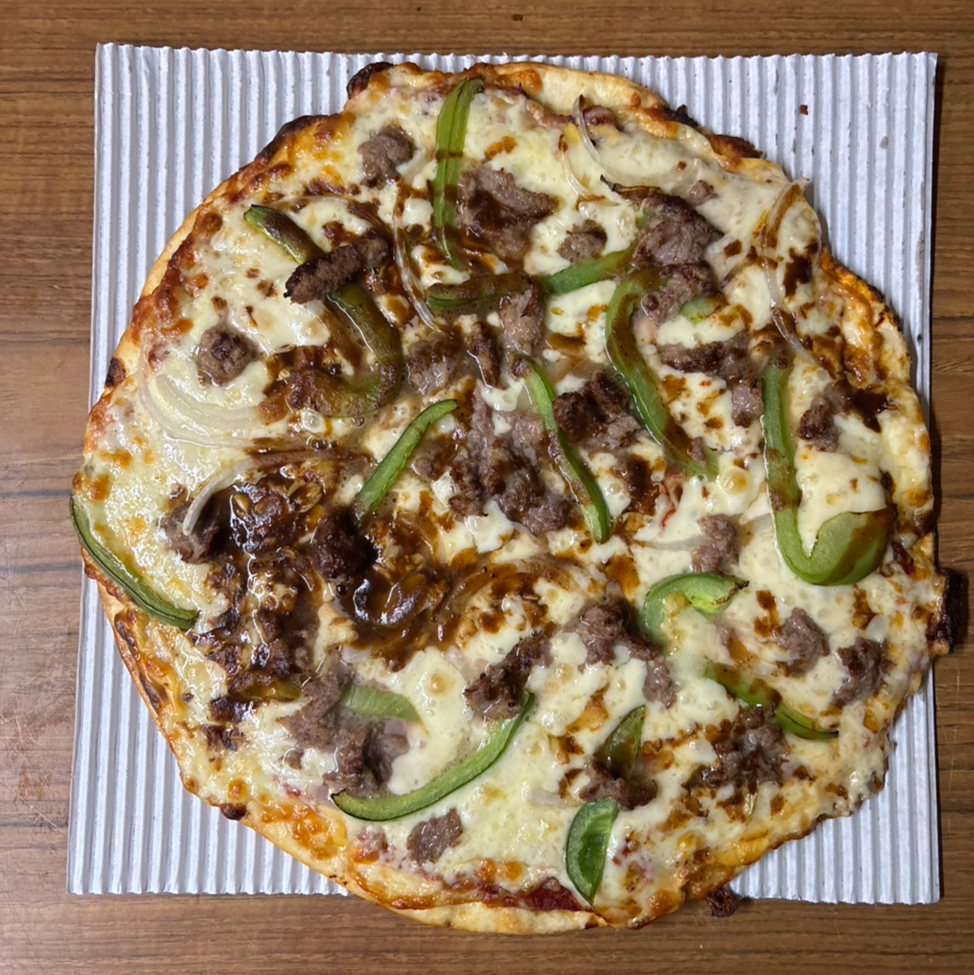 Philly Steak Pizza