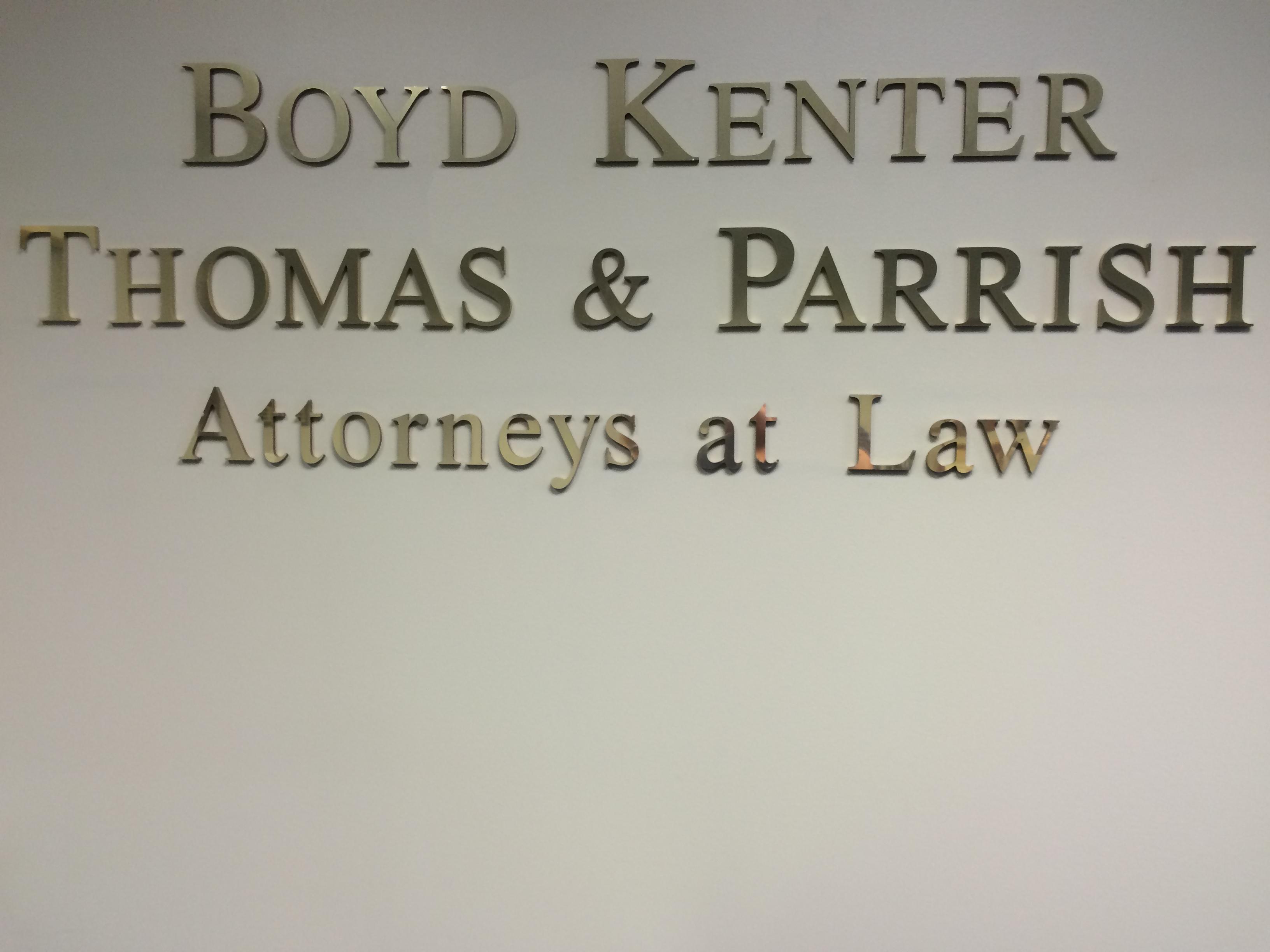 Boyd Kenter Thomas &amp; Parrish LLC Logo