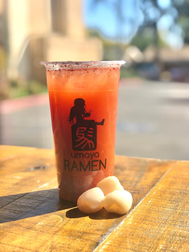Strawberry Lychee Tea