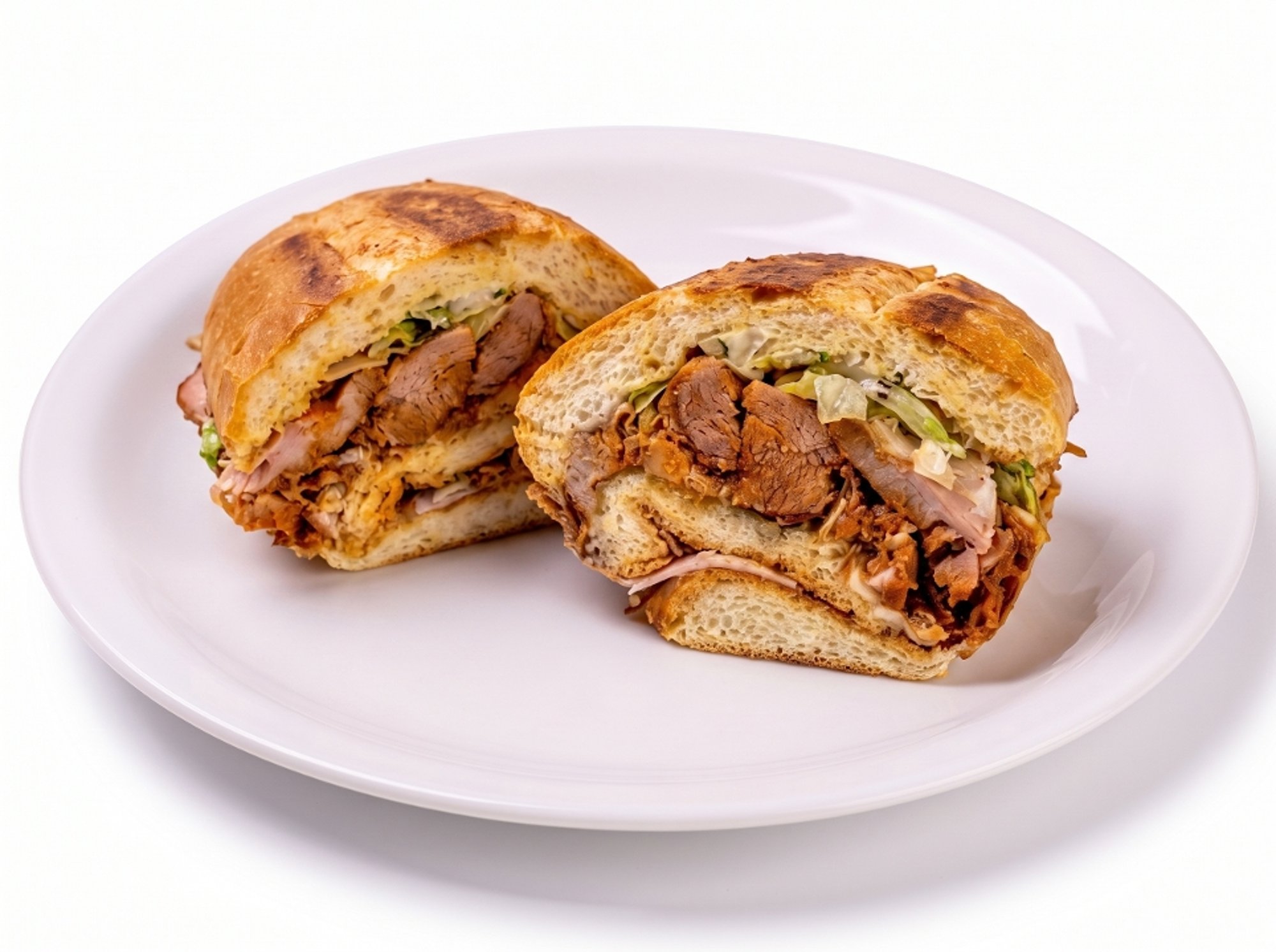 Torta al Pastor (Al Pastor Sandwich)