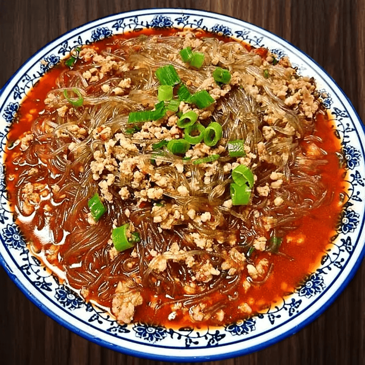 Clear Noodle with Ground Pork 肉末粉条