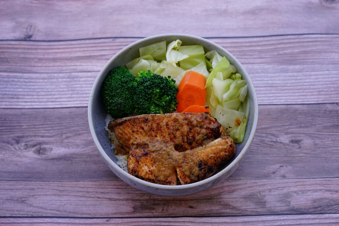 Miso Salmon Bowl