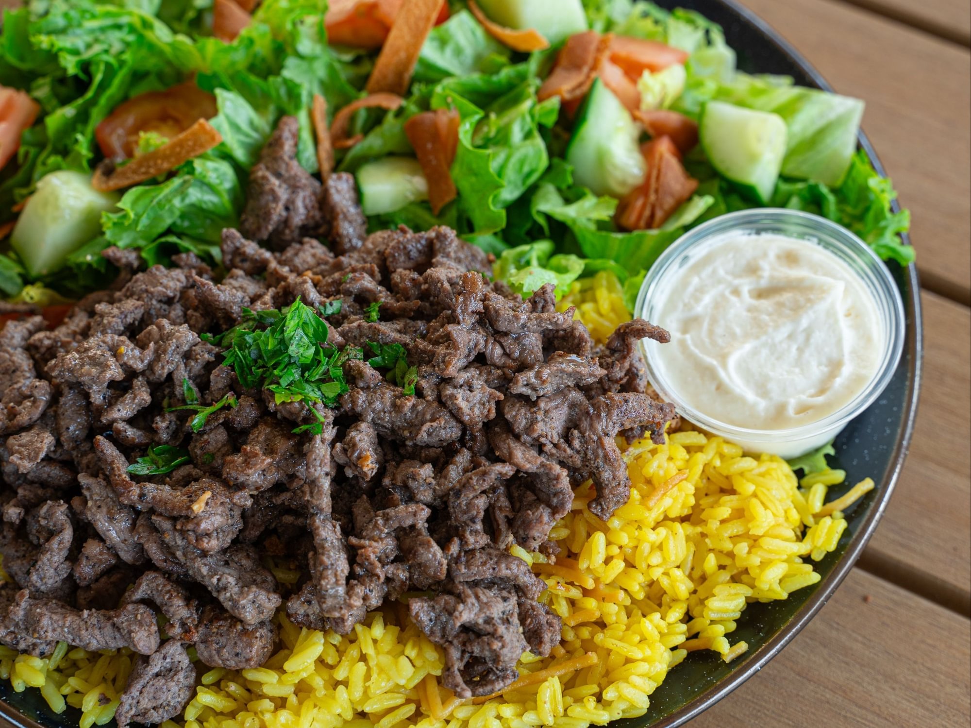 Beef Shawarma Dinner