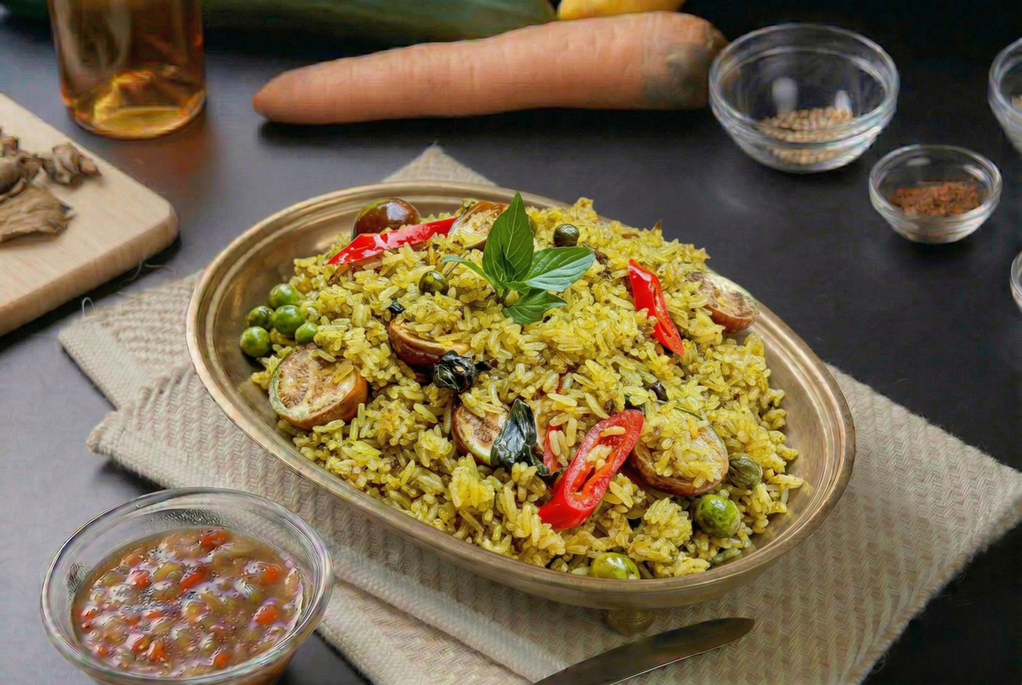 Green Curry Fried Rice