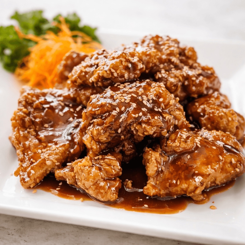 (L) Sesame Chicken