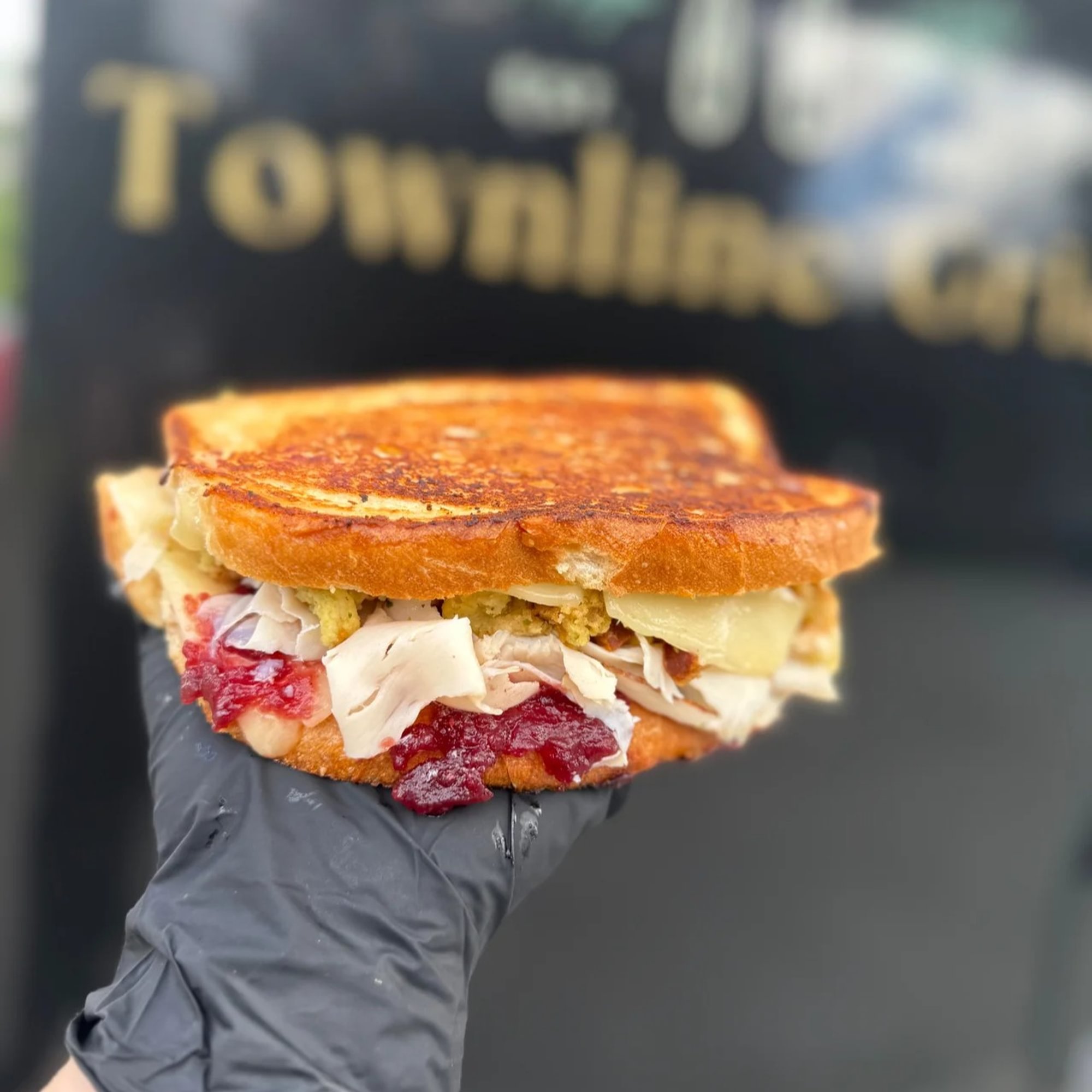 Thanksgiving Grilled Cheese
