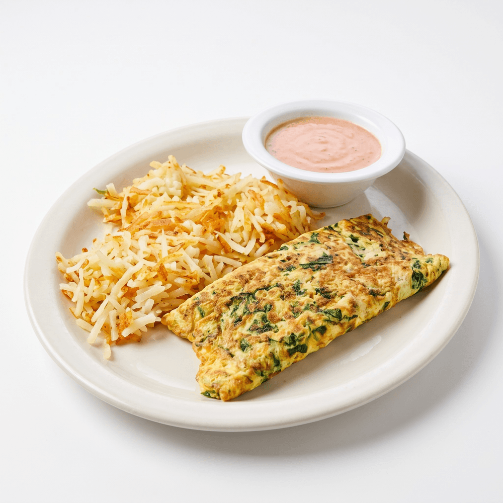 Spinach Omelette