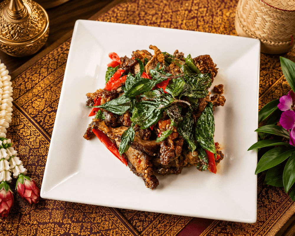 Ka-Prow Crispy Duck 🌶️🌶️