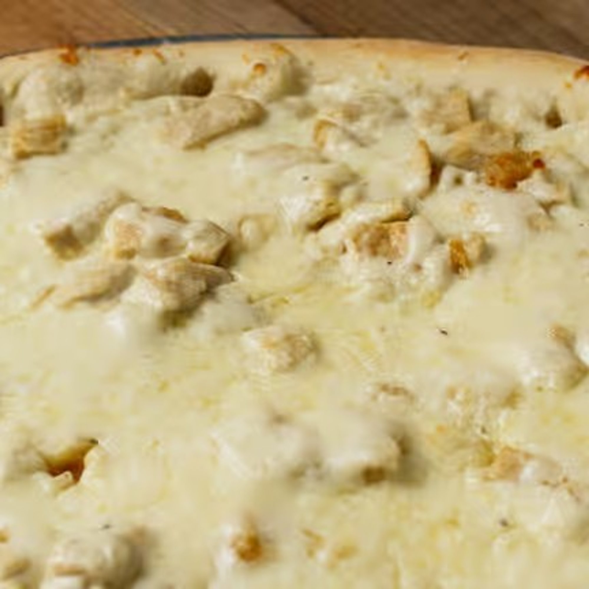 Chicken Alfredo Pizza