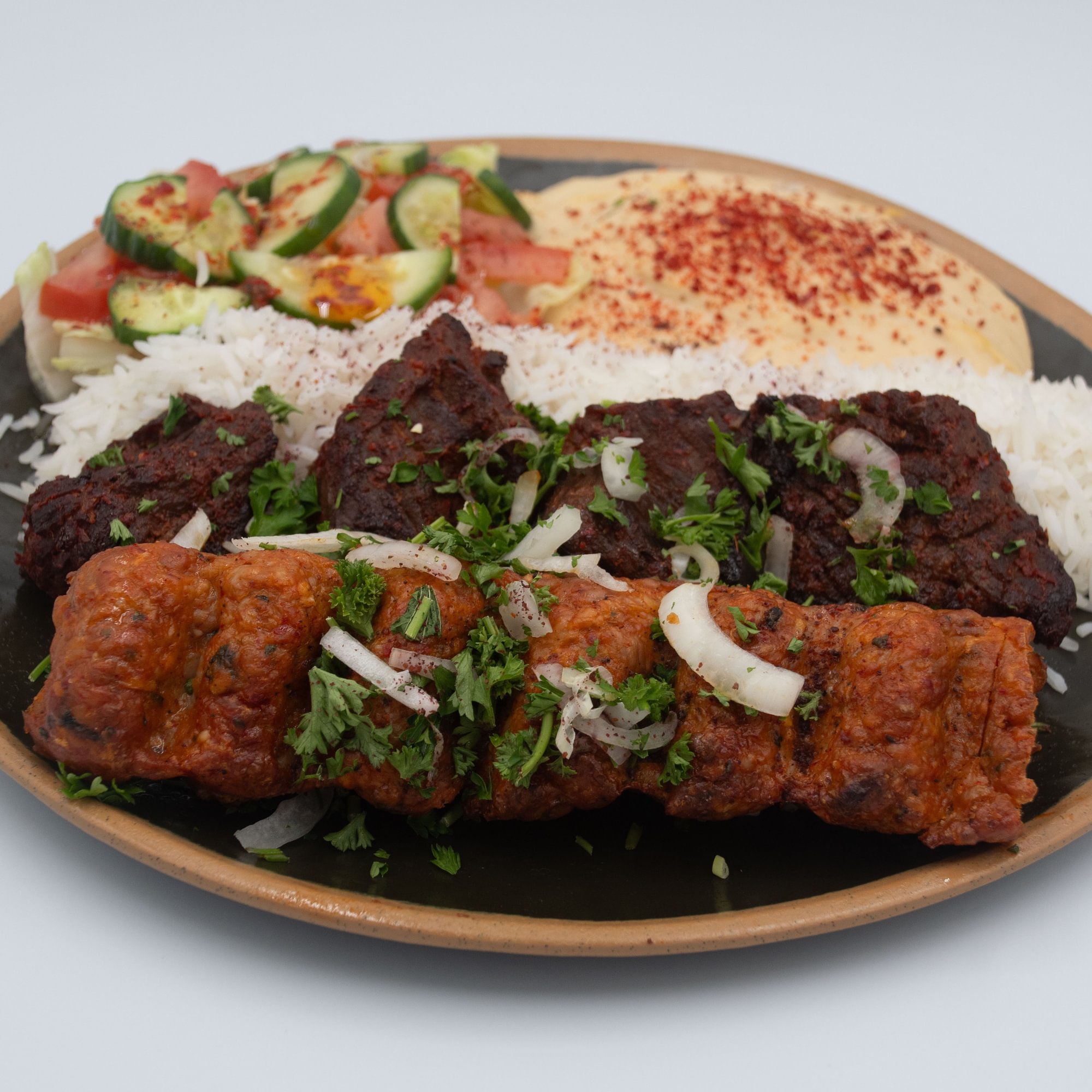 #24 Beef Shish & Chicken Lule Combo