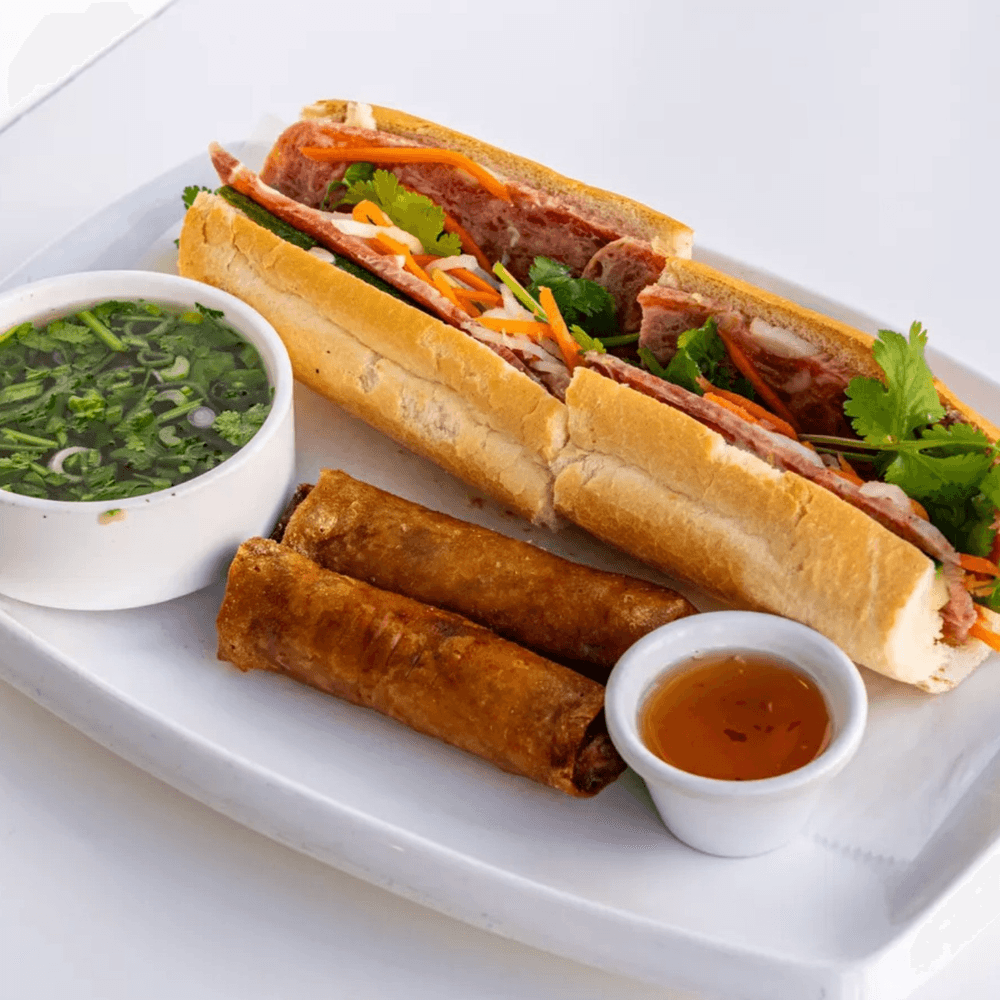 Cured Pork / Patê Cha Lua Sandwich Platter