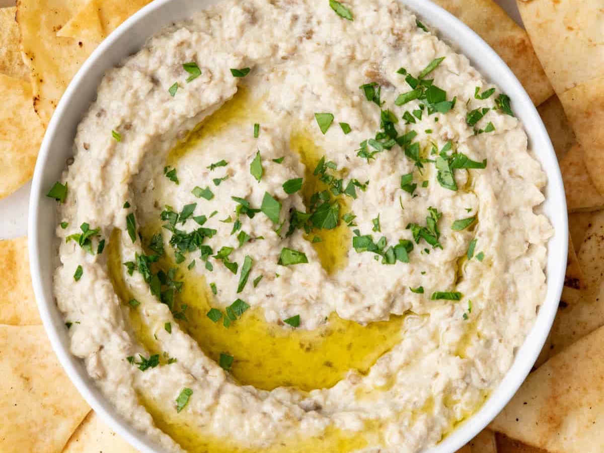 Baba Ghanoush & Pita (V)