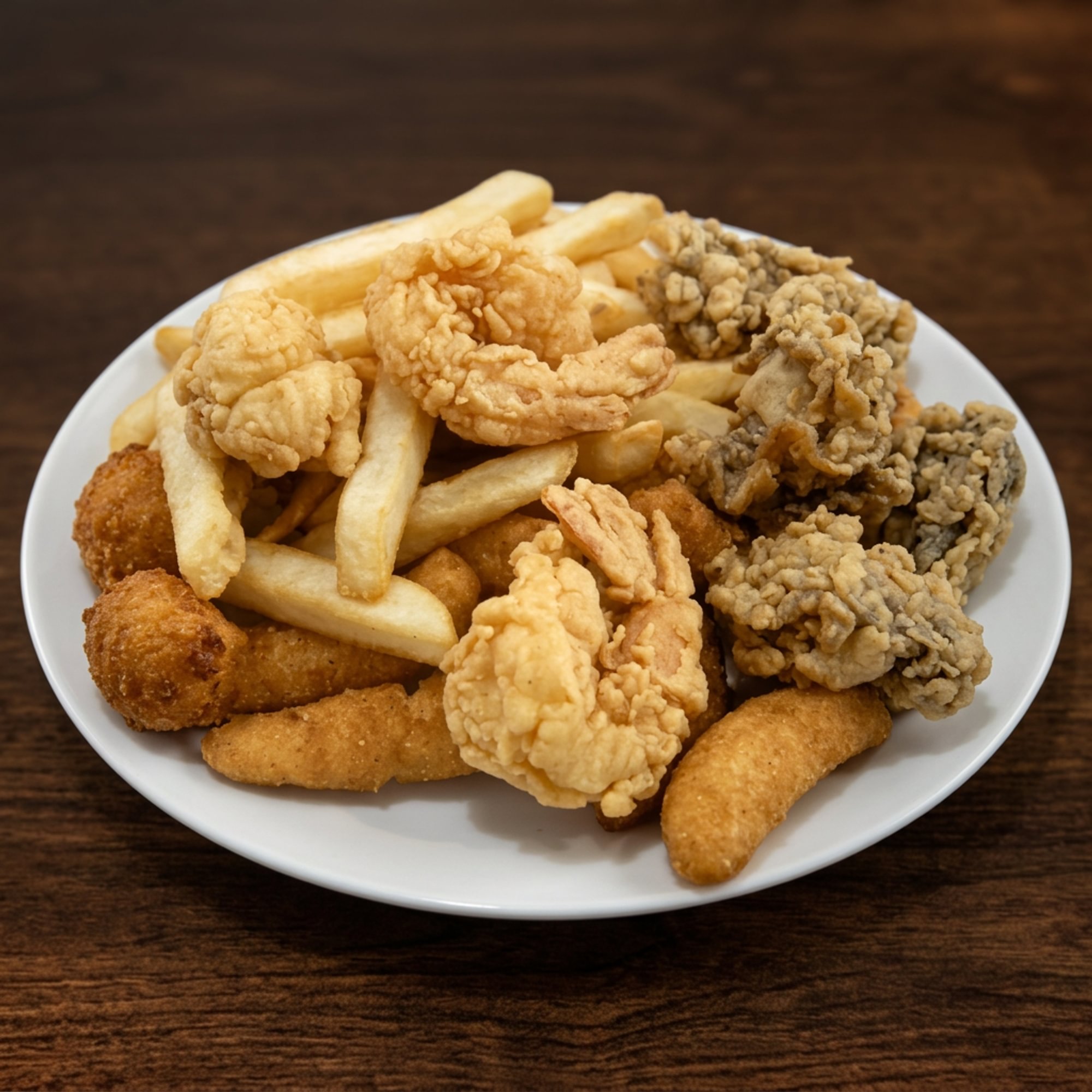Fried Seafood Plate
