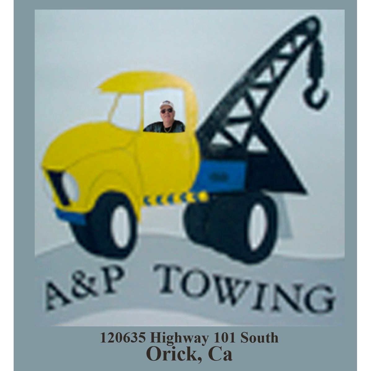 A &amp; P Towing Logo