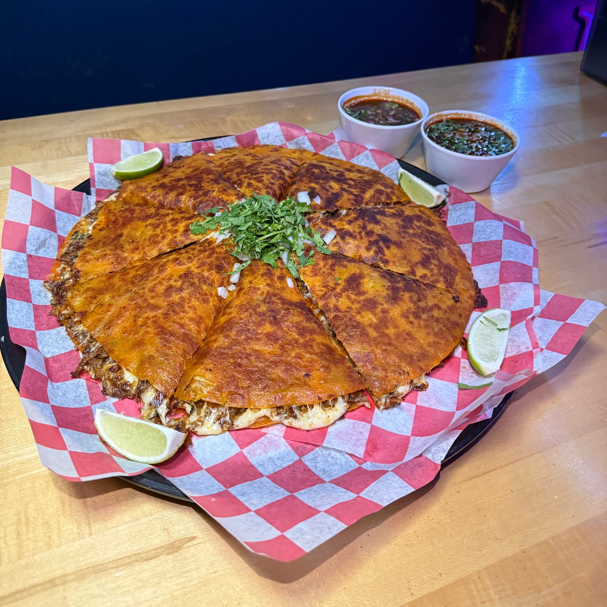 Pizza Birria (Stewed Beef Pizza)