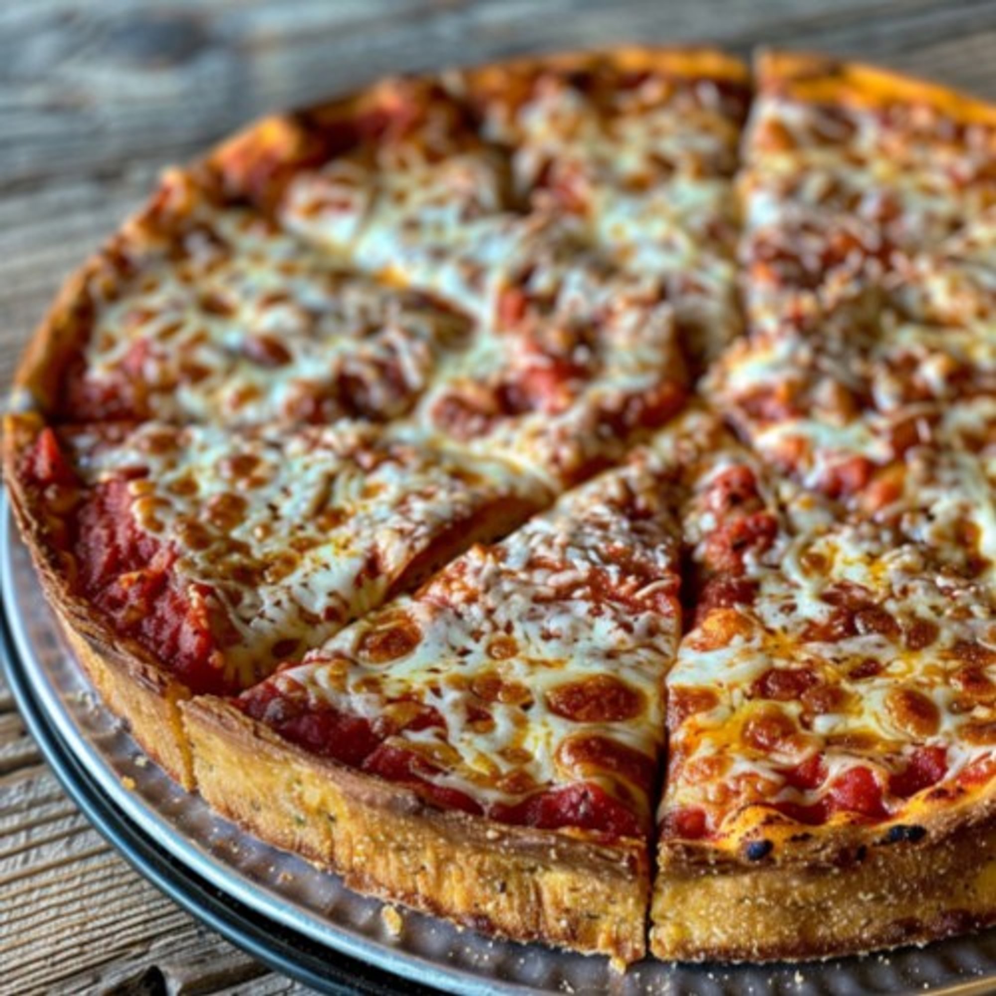 Chicago Style Deep Dish Pizza
