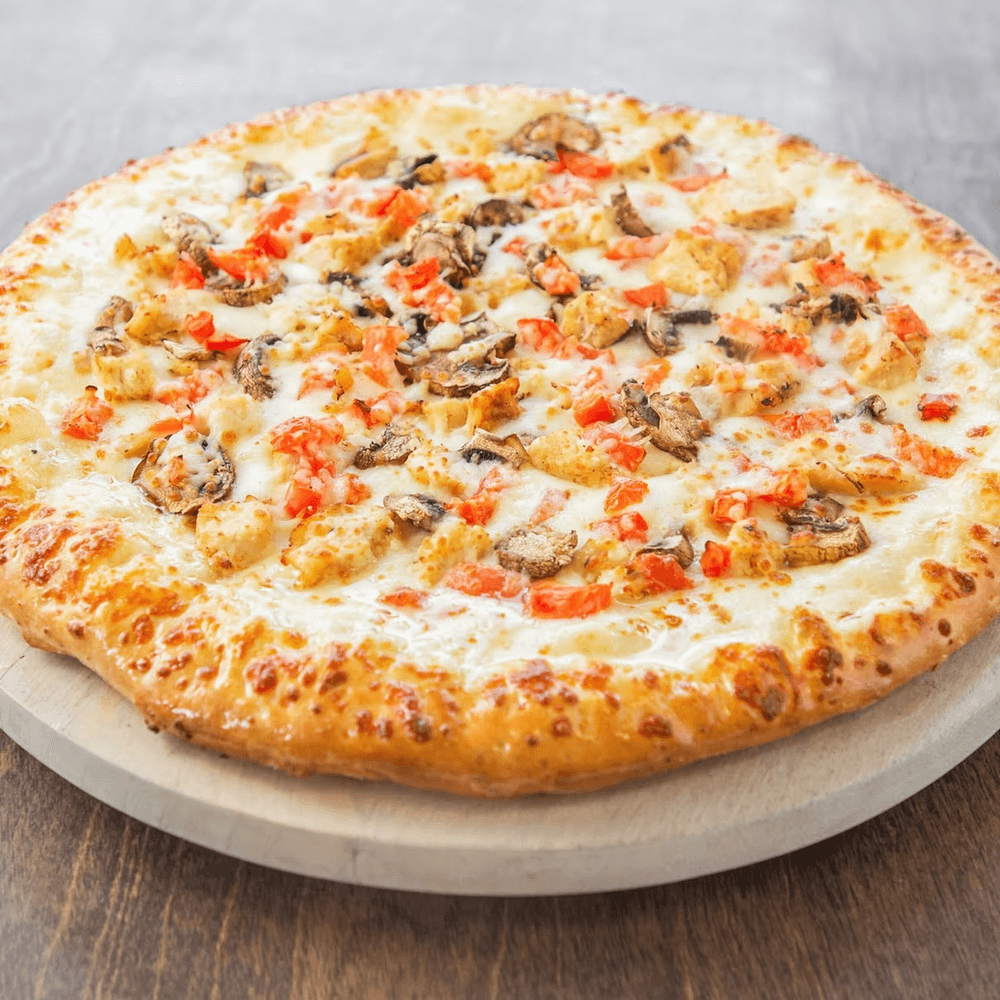 Alfredo Chicken Pizza