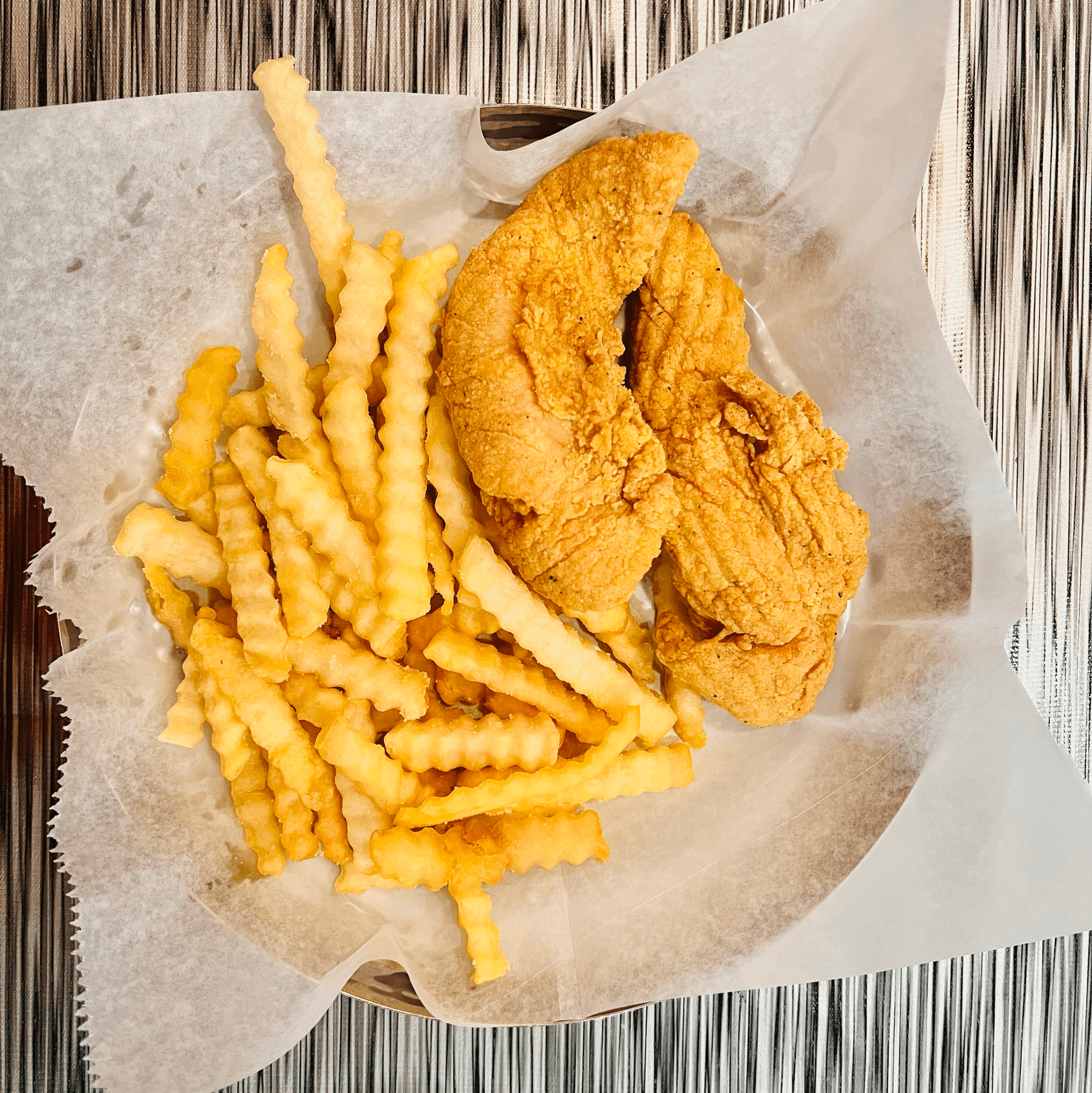 Chicken Tenders and Fries