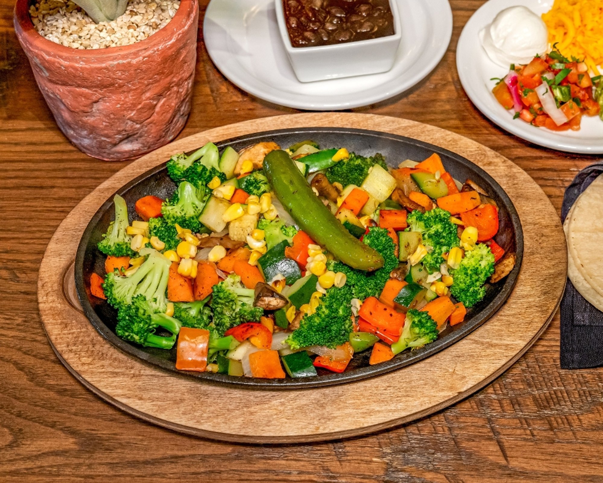 Vegetable Fajitas