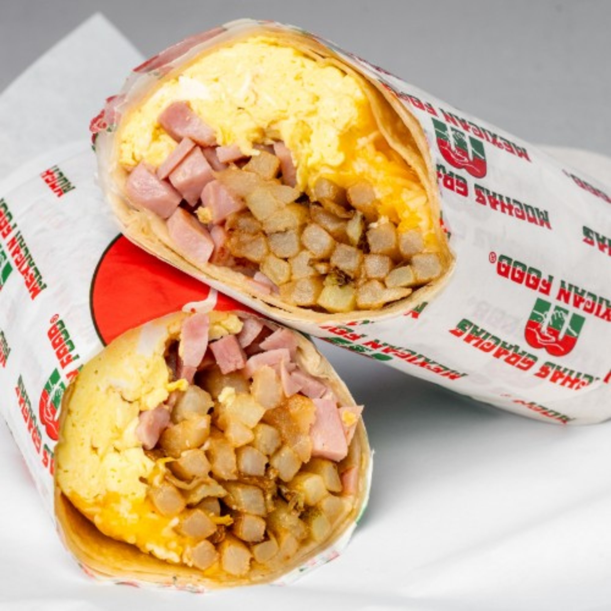 Ham Breakfast Burrito