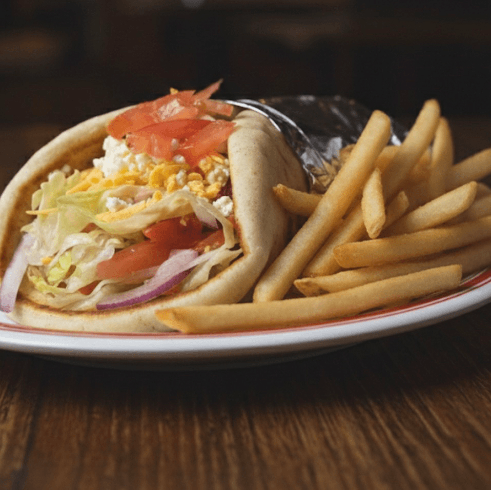 Vegetarian Pita Combo