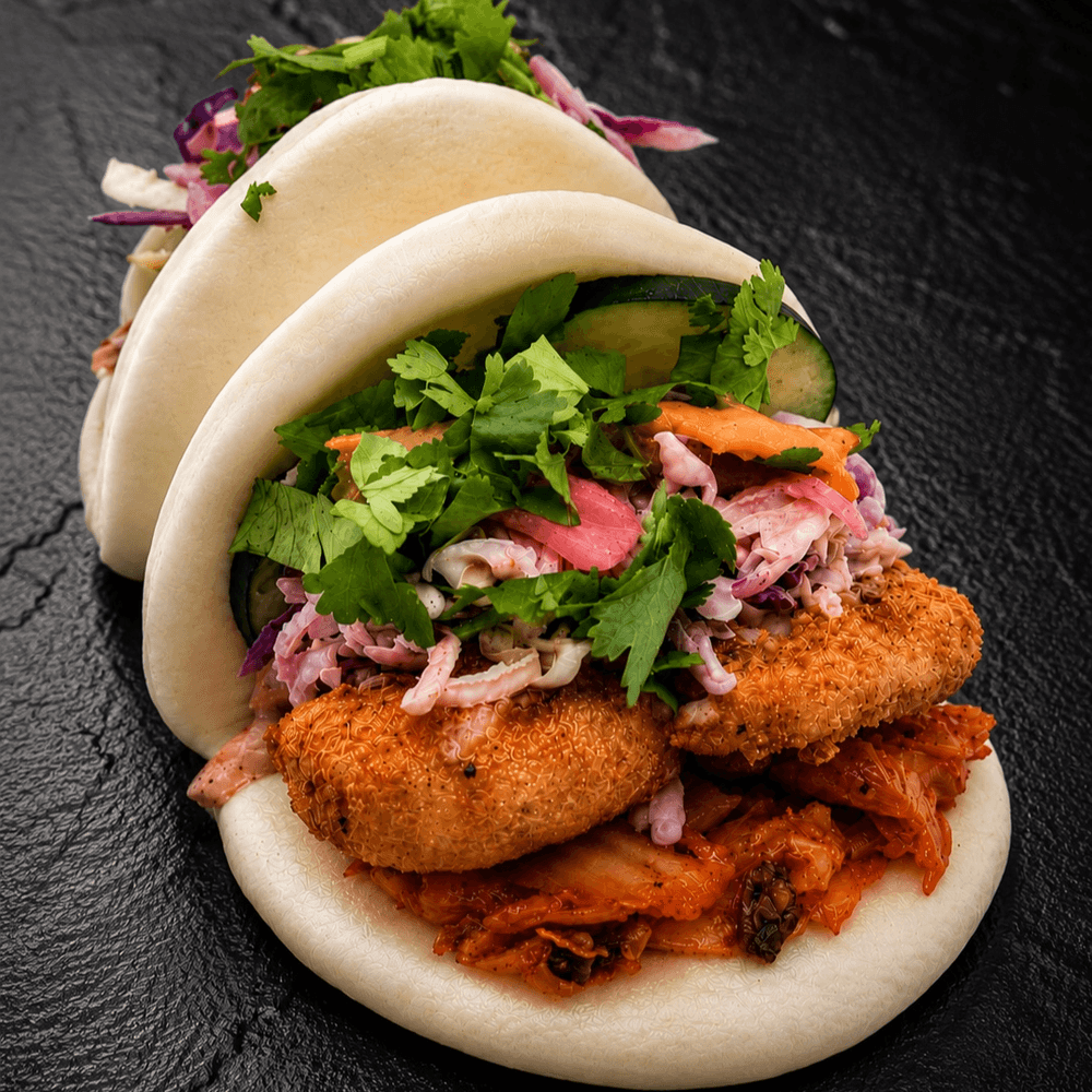 Fried Shrimp Bao