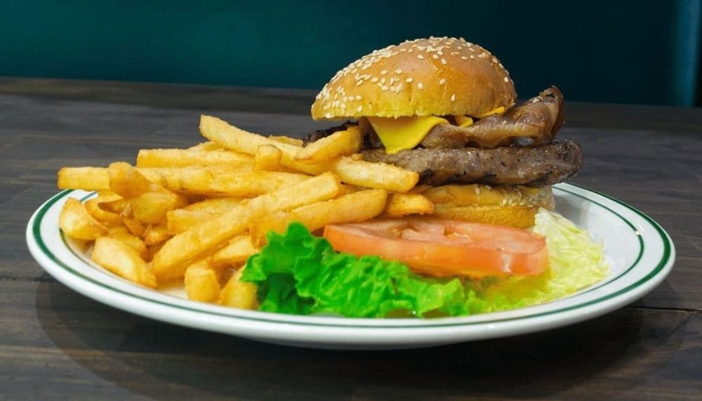 Bacon and Cheese Burger