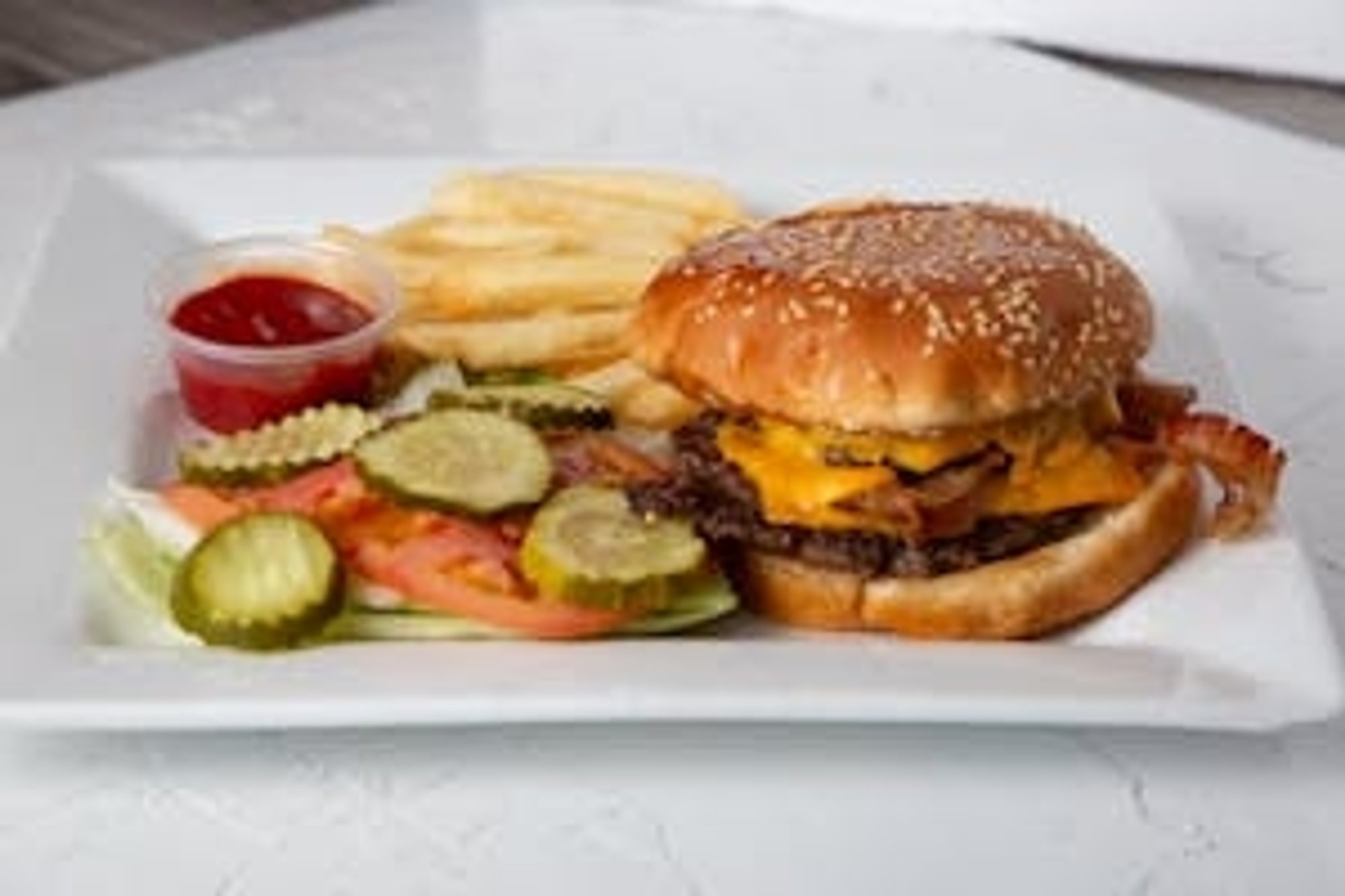 Double Bacon Cheese Burger
