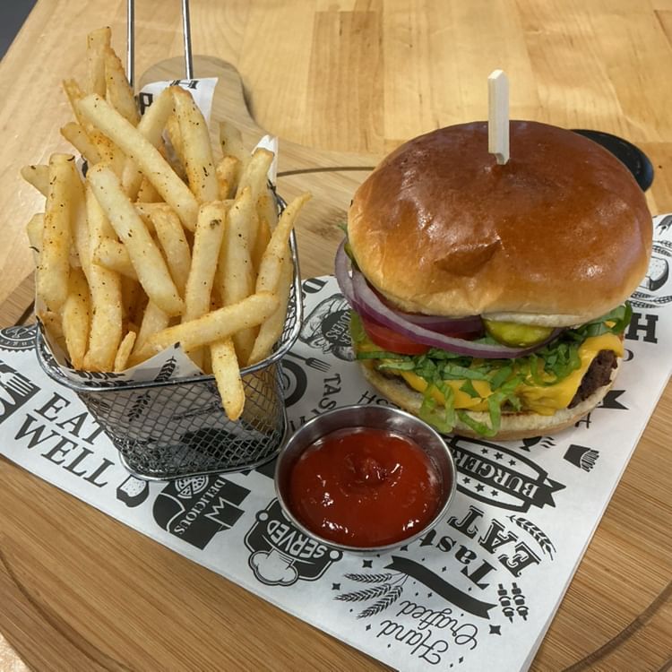 Three Mothers Kobe Burger