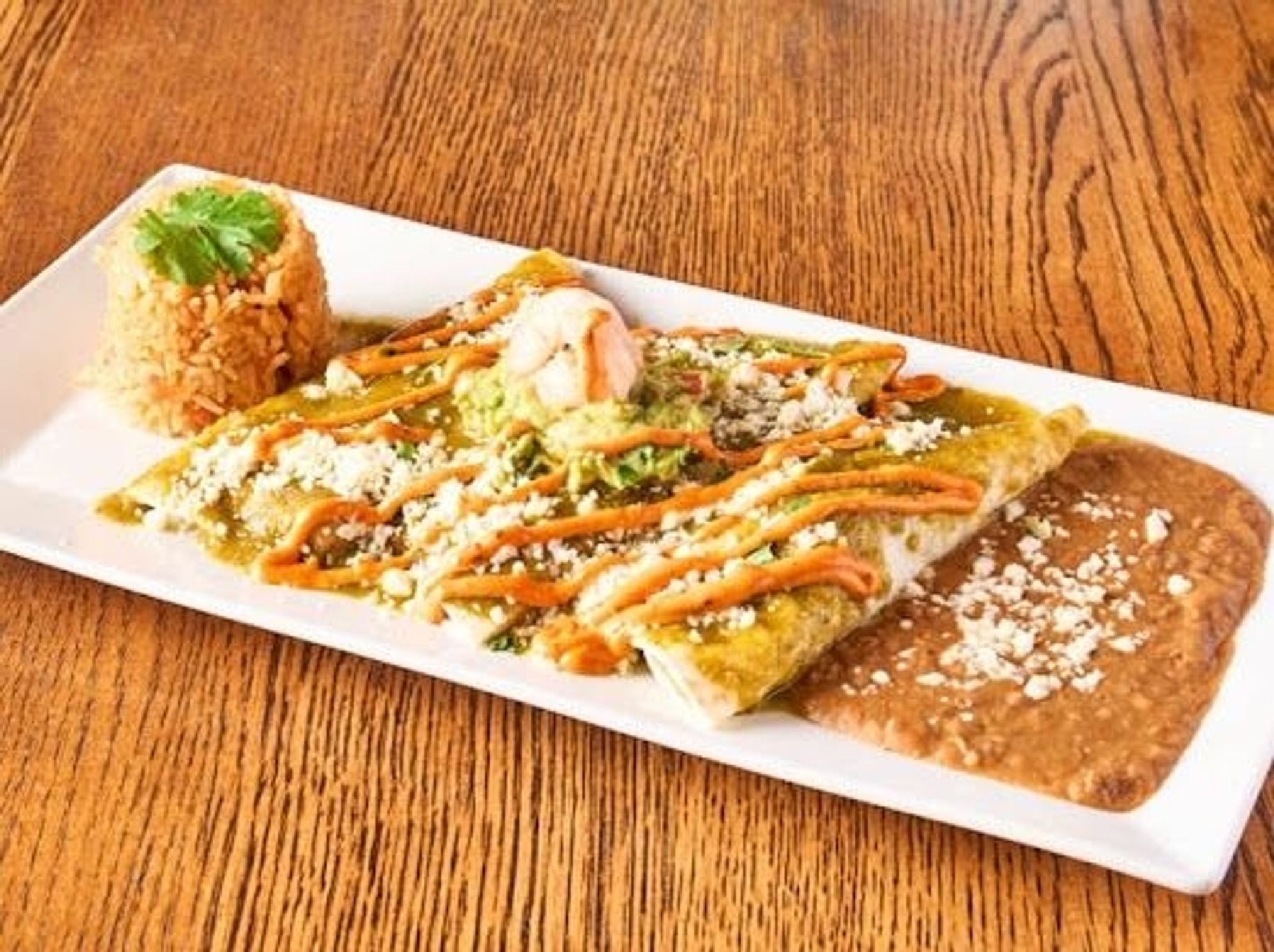 Shrimp Enchiladas