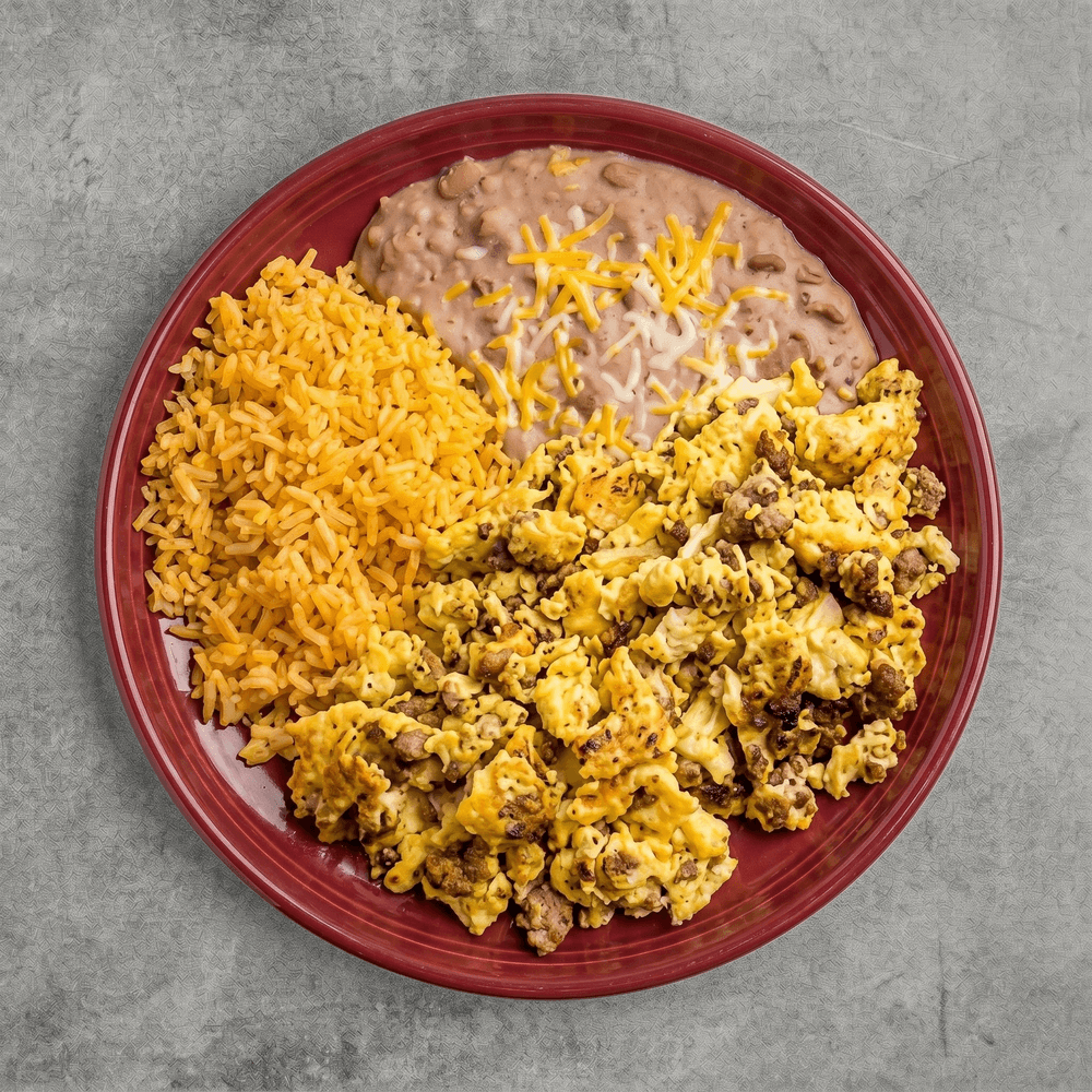 Chorizo and Eggs Plate