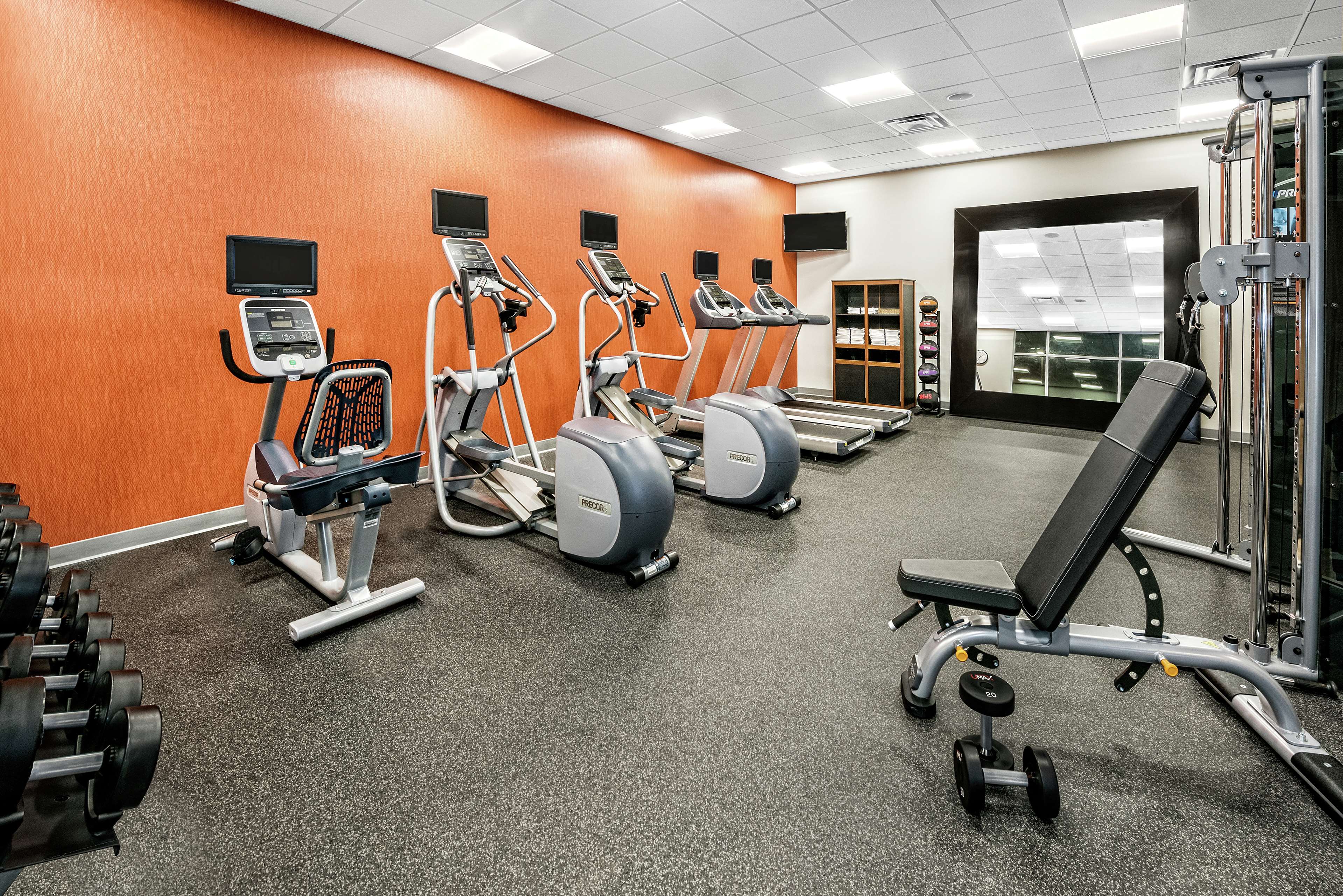 Health club  fitness center  gym