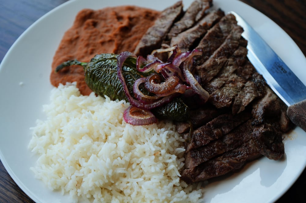 Carne Asada Plato
